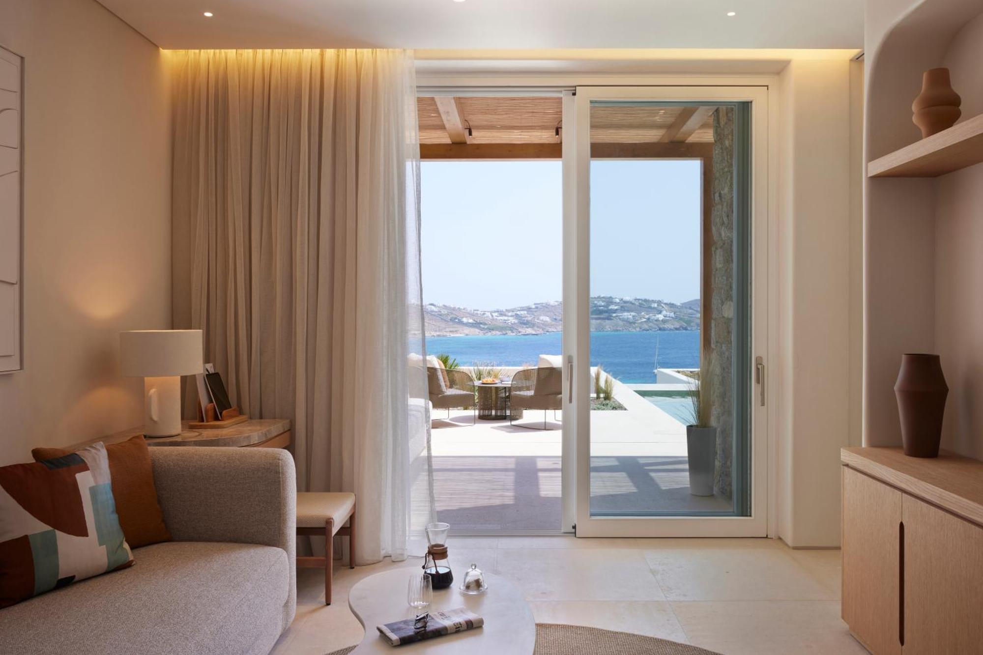 The Coast Bill&Coo-The Leading Hotels Of The World (Adults Only) Agios Ioannis Diakoftis Pokoj fotografie